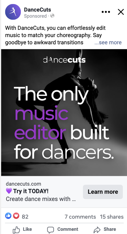 Meta Creative Example 3